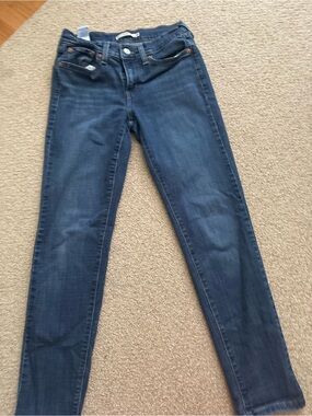 Levi's Women's Dark Blue Skinny Jeans